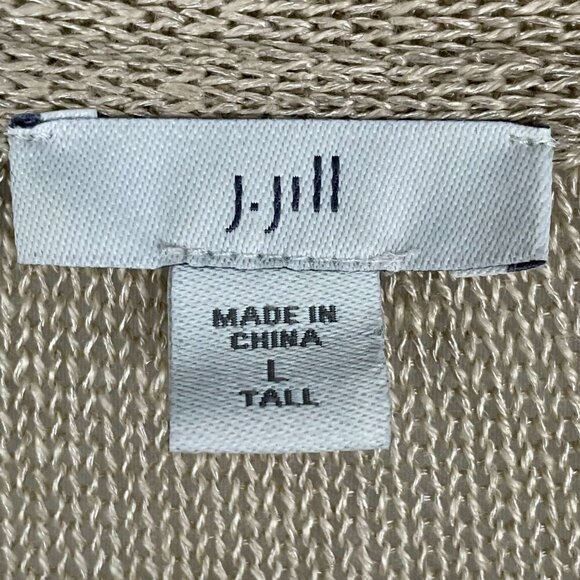 J. Jill Tan Cardigan Sweater - Picture 5 of 16